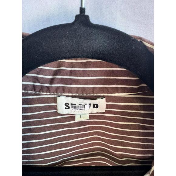 Staud Brown Lisa Top Size L with Small Hole - Picture 6 of 9